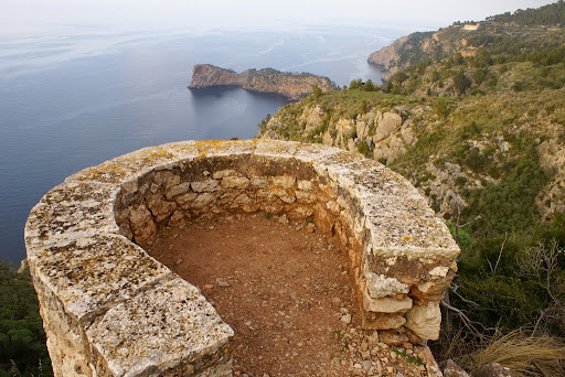 Mirador de sa Ferradura en la isla de Mallorca
